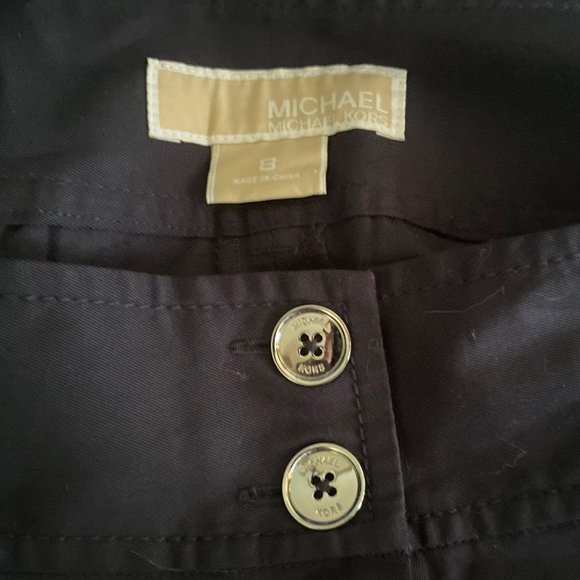 Michael Kors Navy Blue Bermuda Shorts - Picture 2 of 5